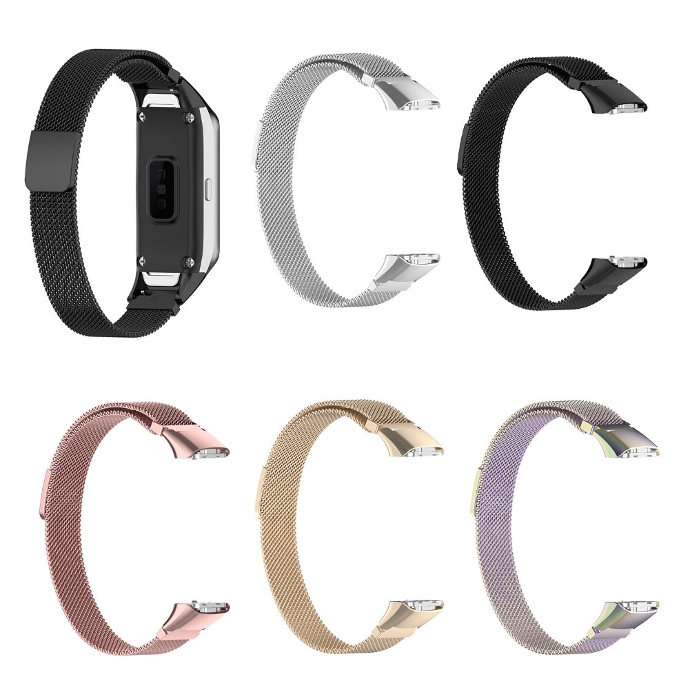 Substituição de aço inoxidável pulseira de pulso para samsung galaxy fit SM-R370