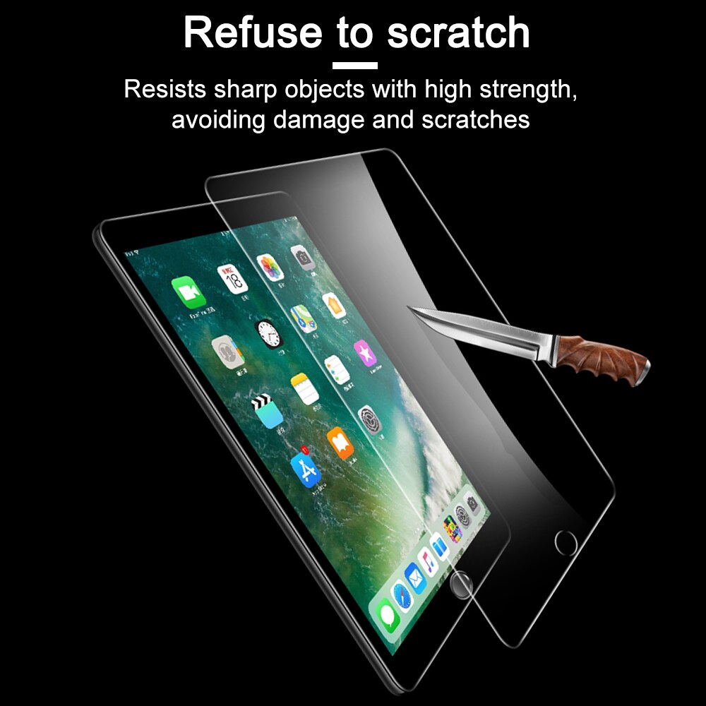 GOOJODOQ Screen Protector for iPad 10.2 / 9.7&quot; &amp; ) / Pro 9.7 / Air 2 for iPad Air Tempered Glass Screen Protector