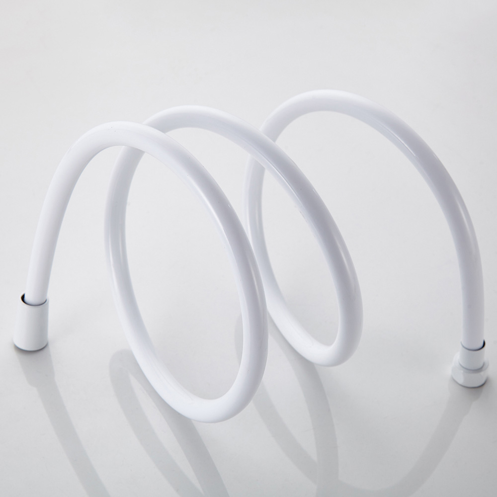 1.5M Pvc Flexibele Doucheslang Bad Douche Set Accessoires Explosieveilige Buizen: white