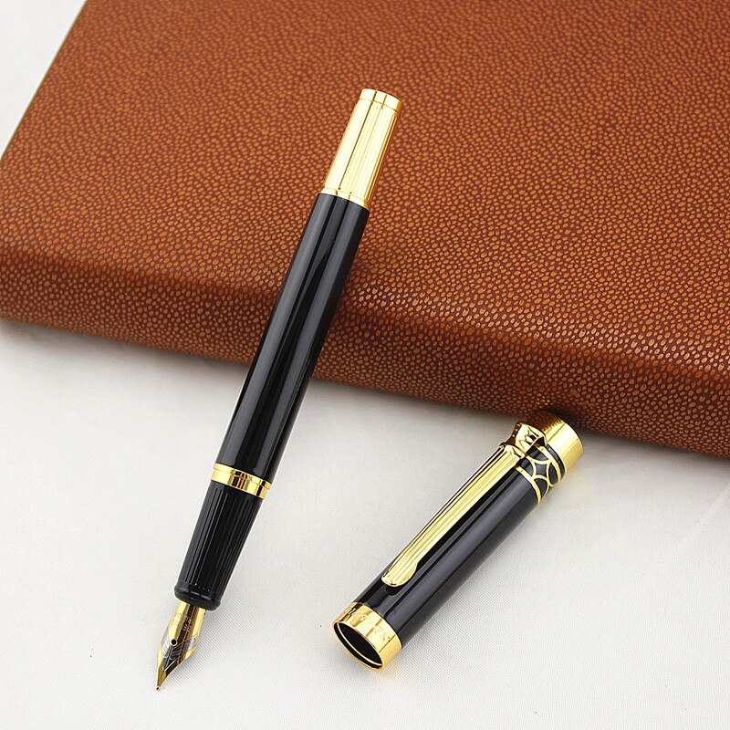 Ink Penna stilografica luxury Fountain pen ink pen nib Stationery Iraurita 0.5mm caneta Stylo plume 03828: R