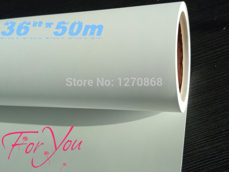 135gsm 36 "* 50 m waterdichte zelf garenloos pp papier solvent voor digitale printier