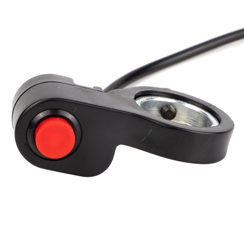 7/8 ''Universele Motorfiets Stuurschakelaar Hoorn Starter Doden Knop Schakelaar E-Bike Motor Enkele Schakelaar