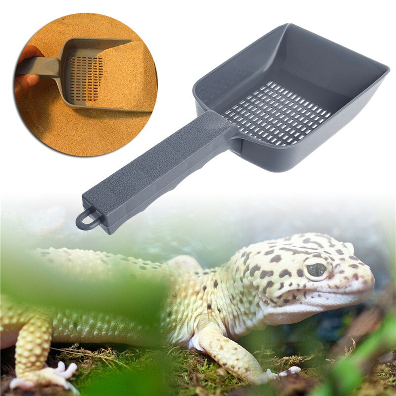 Palas de arena portátiles para interiores, pala de plástico duradera y práctica para limpieza de arena para gatos y mascotas, suministros para mascotas, 2 colores, C42