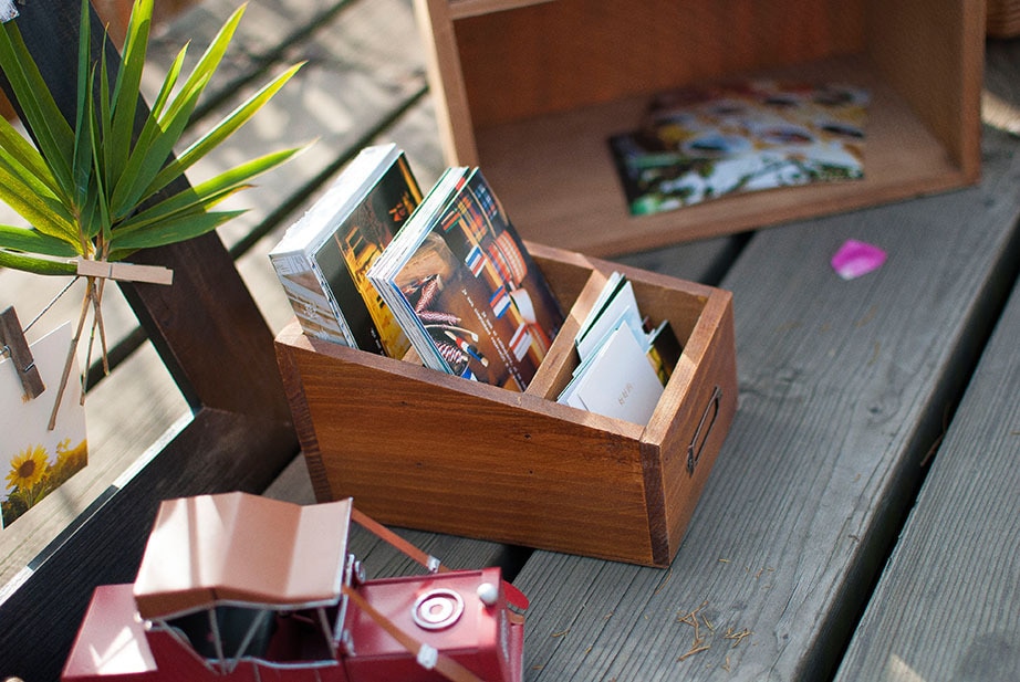 1PC Wood Storage Boxes Household Decoration Natural Wooden Desktop File Stprage Organizer Handmade Storage Box EJL 0934