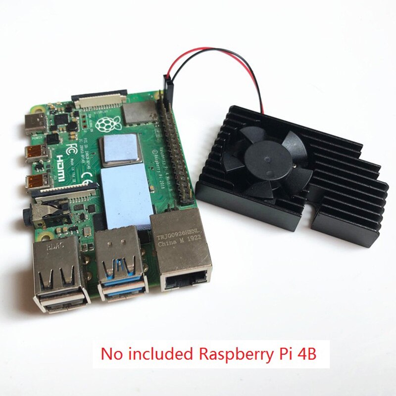 CNC Extreme Cooling Fan Heatsink Kit for Raspberry Pi 4B / 3B+ / 3B Plus / 3B