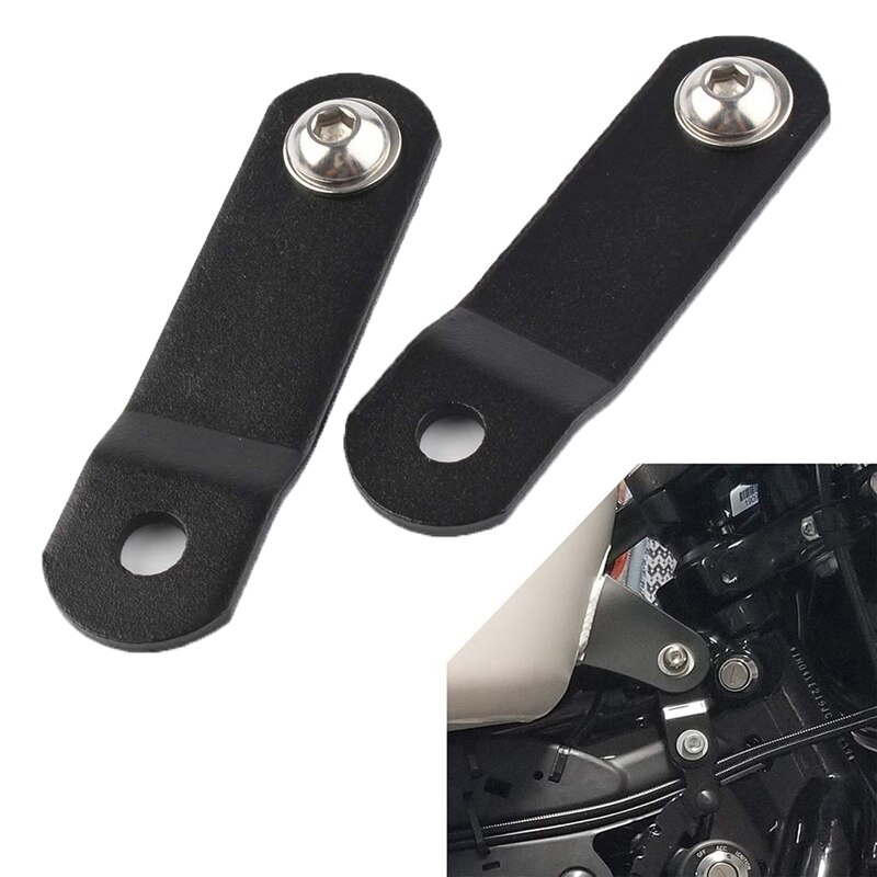 Motorcykel gas tank hiss 2.56 tum  (65mm)  gas tank lyft kit kompatibla med harley sportster  xl 883 1200 48 72 dyna lyft tank: Default Title