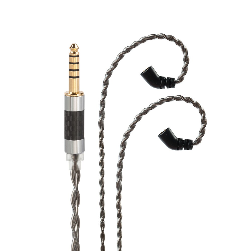 Yinyoo 4 Core Upgrade Verzilverd Kabel 2.5/3.5/4.4Mm Gebalanceerde Kabel Voor Blon BL-03 BL-05 BL05 zsn Pro ZS1O Pro