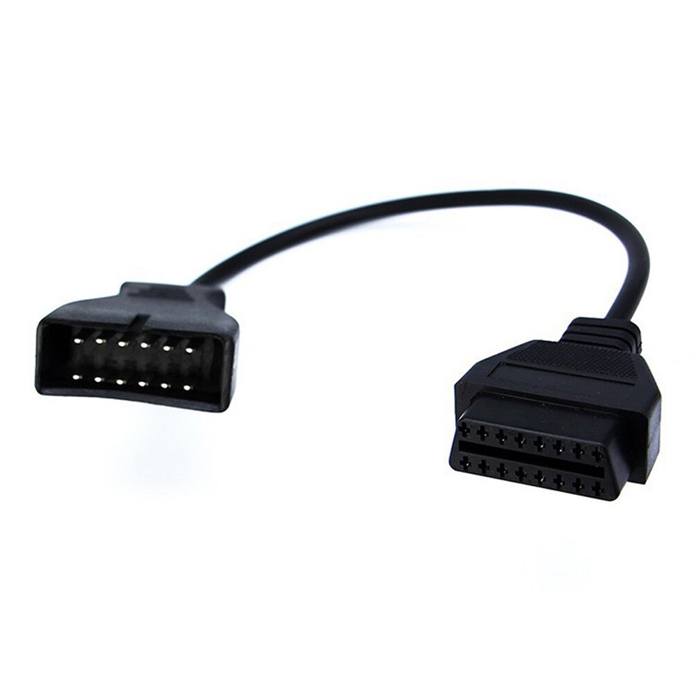 12V Universal 12 Pin OBD1 To 16 Pin OBD2 Converter Adapter Diagnostic cable For Diagnostic Scanner