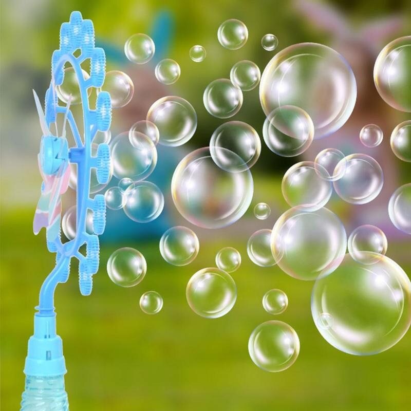 Bubble Wand Vijf Gat Hartvormige Windmolen Bubble Creatieve Kinderen Outdoor Speelgoed Bubble Speelgoed Bubble Windmolen Speelgoed 1pc Wand X8Q2