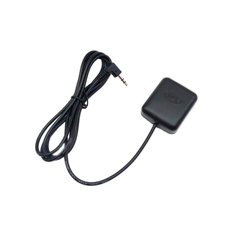 Car DVR Recorder GPS Navigation Accessories External Antenna Module 3.5mm Plug Black
