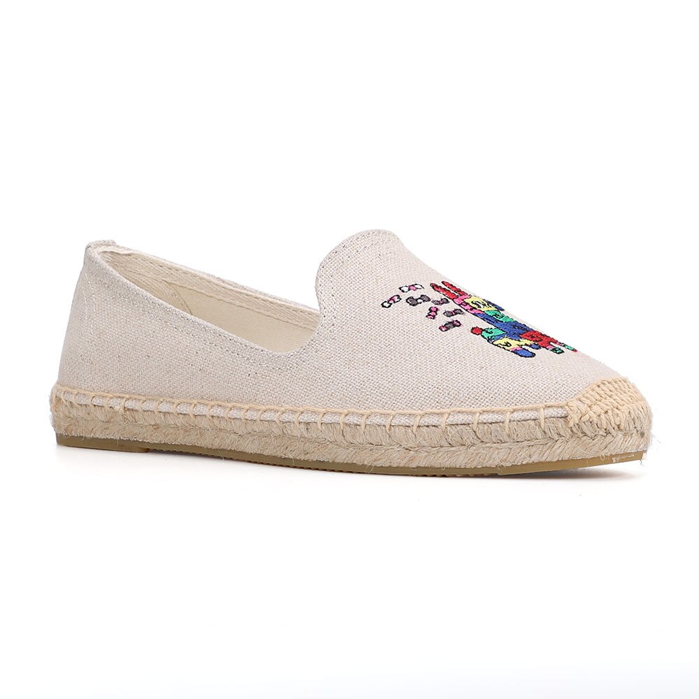 Tienda Soludos Espadrilles For Flat Women's Shoes Ladies Direct Selling Ballet Flats Hemp Cotton Fabric Sapatos