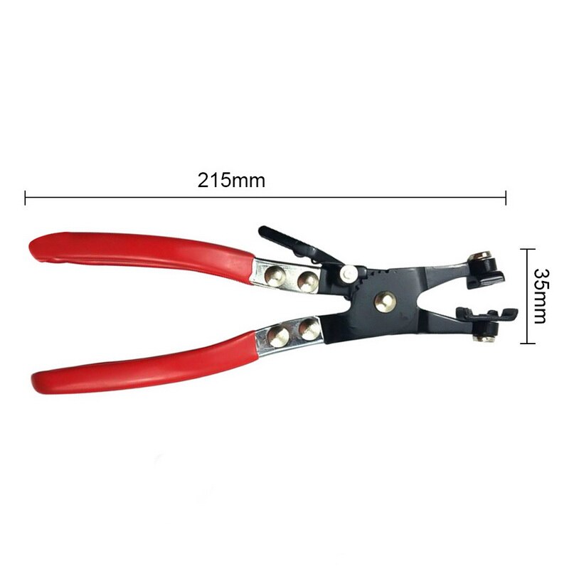 Auto Hose Clamp Plier Set Car Angled Clip Plier Cable Type Flexible Wire Long Pliers Tube Bundle Removal Repair Tool: F