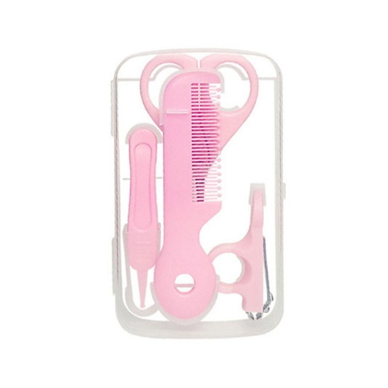 Pasgeboren Baby Manicure Set Kind Beauty Grooming Gezondheidszorg Kit Zuigeling Nail Care 0 12M Kids Nagelknipper Schaar Accessoires: 04