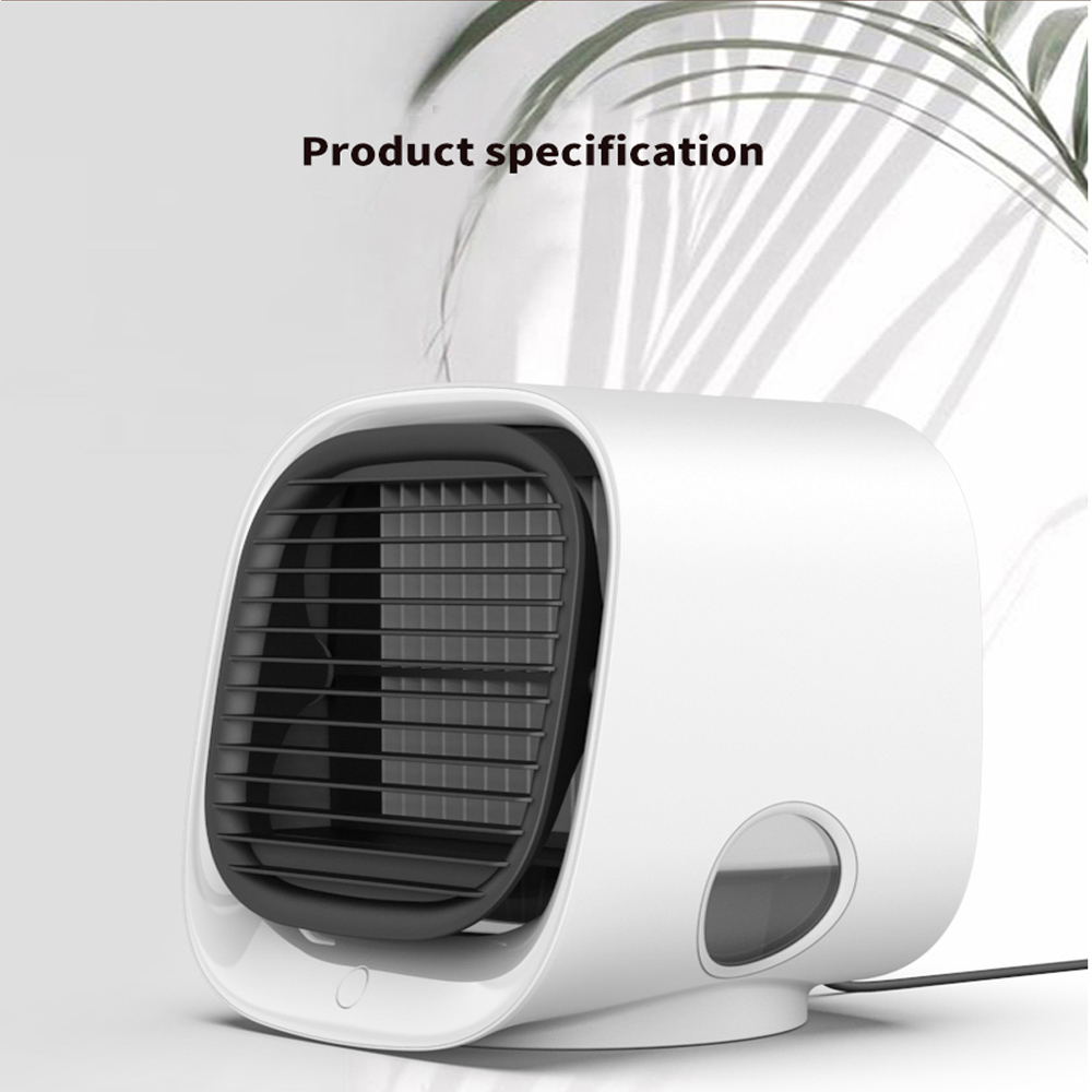 Plzdf Draagbare Ventilator Mini Airco Ventilator Luchtbevochtigers Air Cooler Fans Usb Koeler Tafel Ventilator Voor Office Koel Apparaat