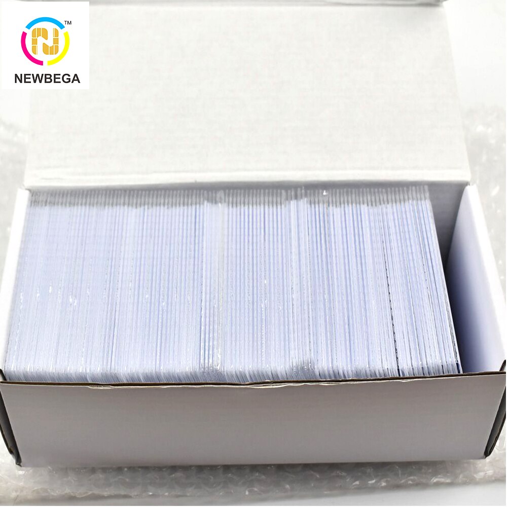 10PCS RFID UHF ISO18000-6C Gen2 Alien3 CR80 Size PVC Plain White Card