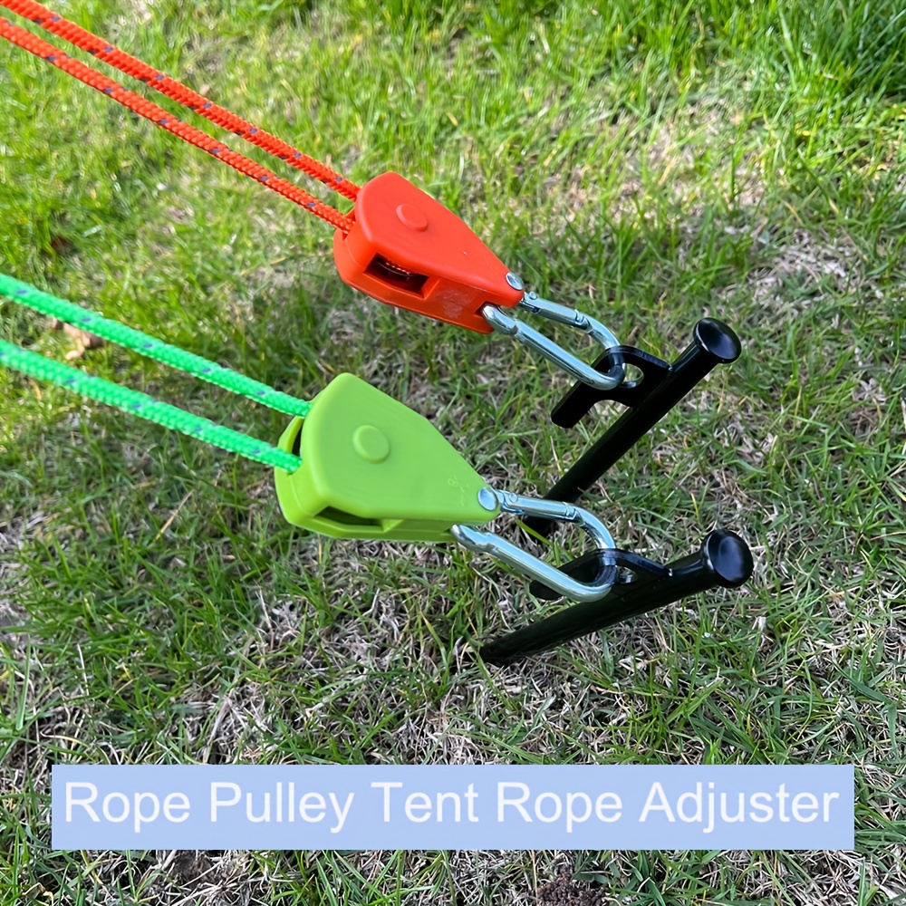 6 - Piece Camping Tent Tie - Down Rope Set: Comes ... – Grandado