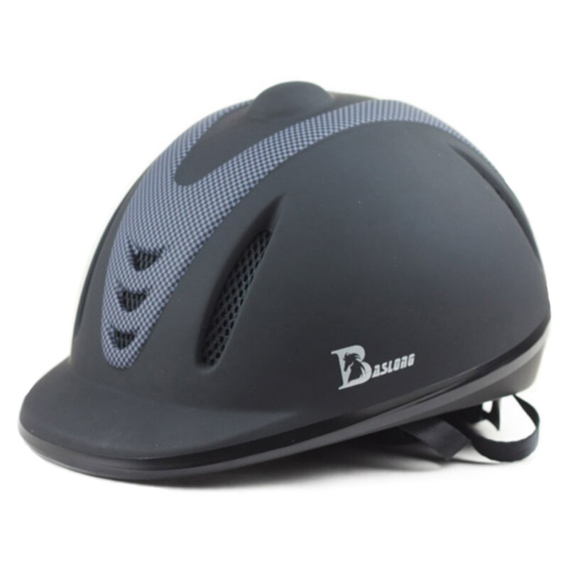 Casque d'équitation équestre respirant Durable sécurité demi couverture cheval cavalier casques pour hommes femmes enfant 52-61 CM: S (52-54cm)