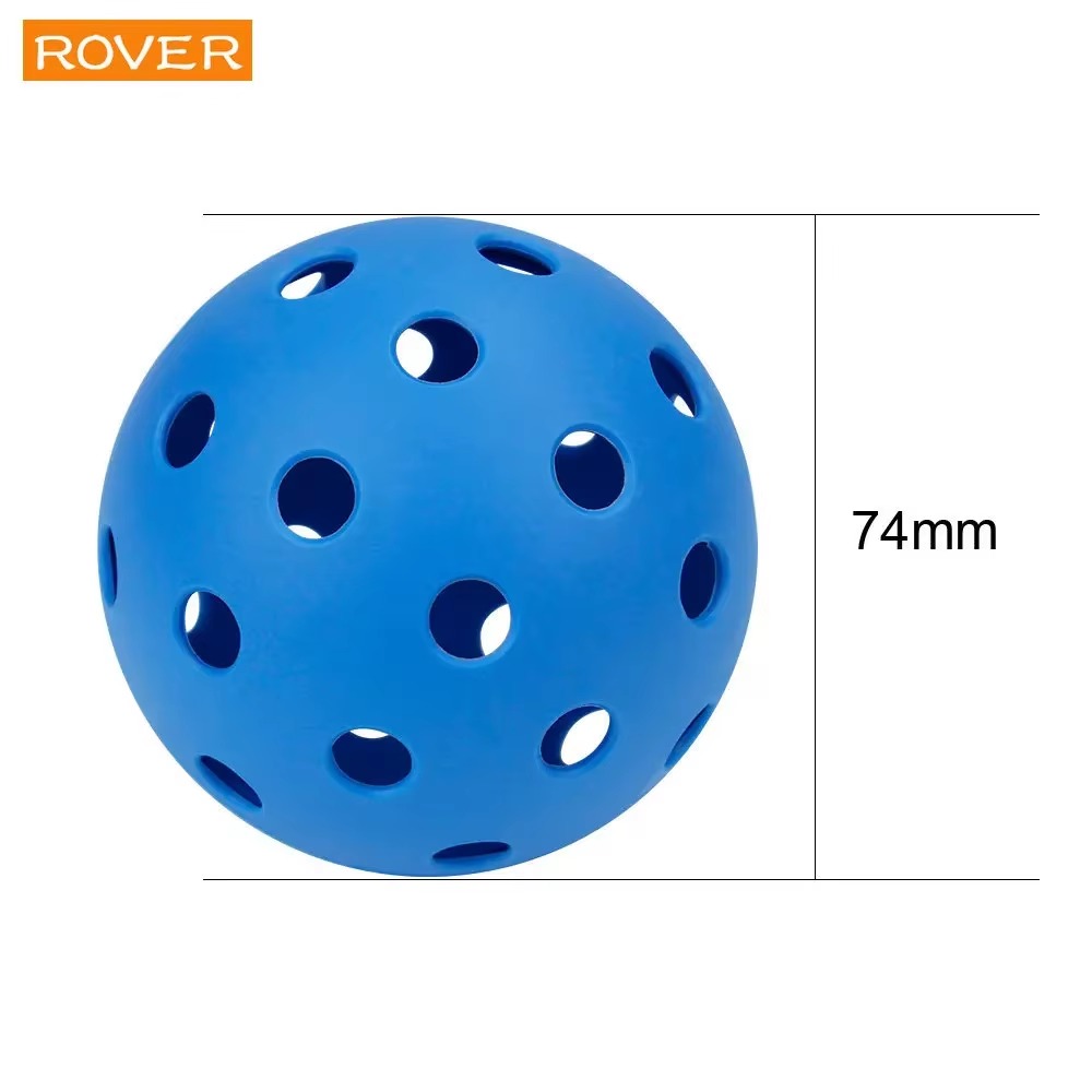6/12/24PCS Pickleball 74MM Durable 40 Holes Outdoor 6/12/24Pcs Pickleballs 26g Outdoor for Competition pickleball Packs