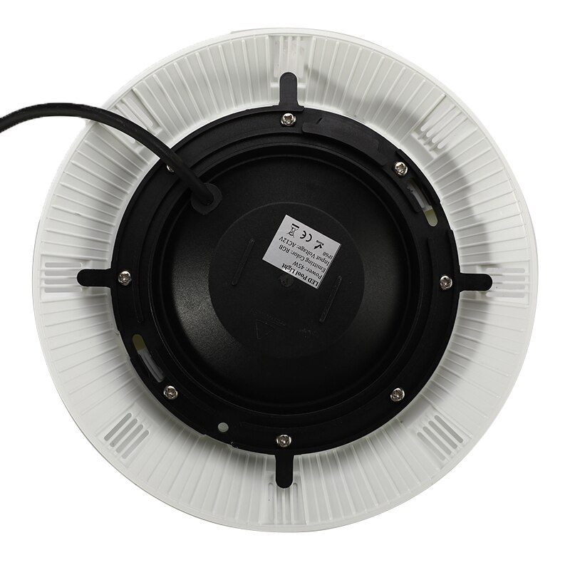 24LED RGB Underwater Swimming Pool Light 12V 45W RGB+Remote Controller Multi-Color Waterproof Underwater Lamp Outdoor Lighting