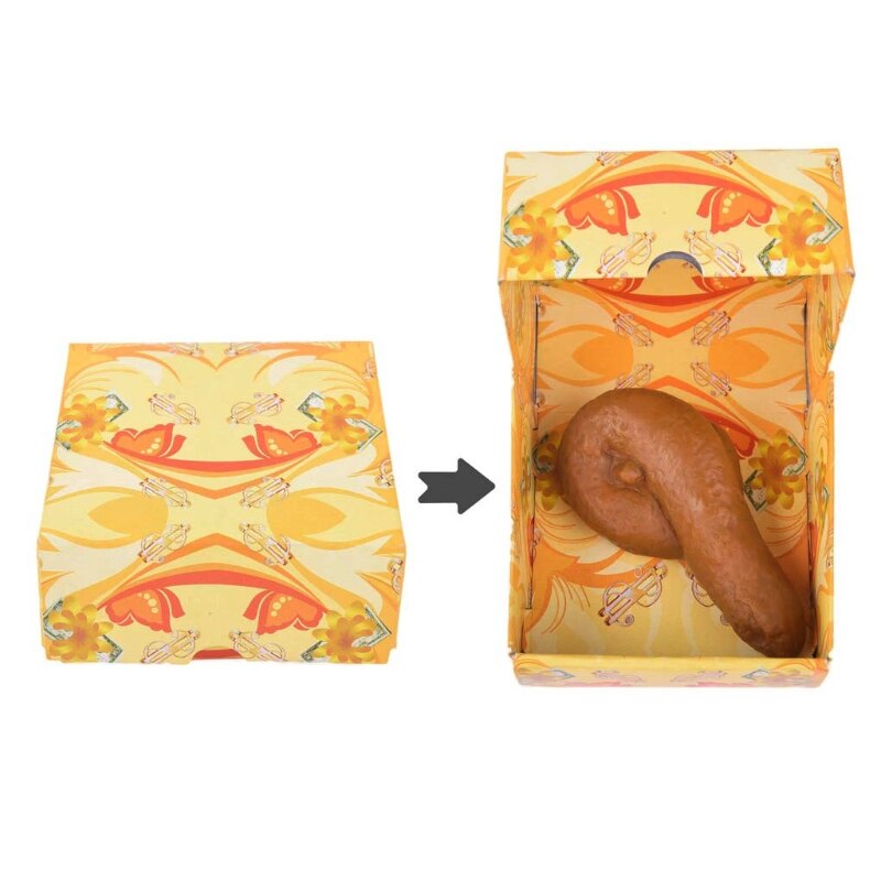 Merde réaliste drôle blague jouets faux merde merde blague Anti Stress Gadget Squish L9CD