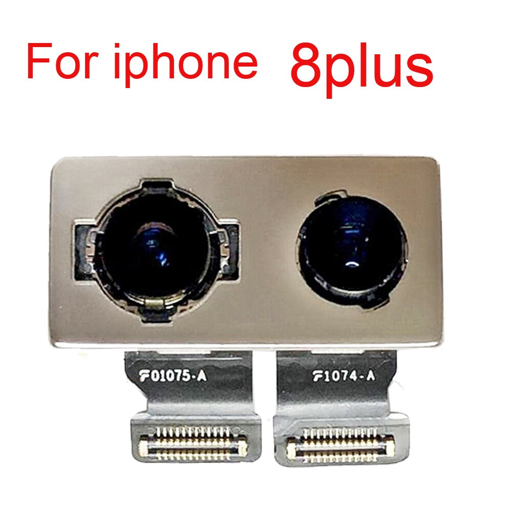 1 pces voltar câmera traseira com flash módulo sensor cabo flexível para iphone 5 5S 5c se 6s 7 8 plus câmera traseira com testado bem