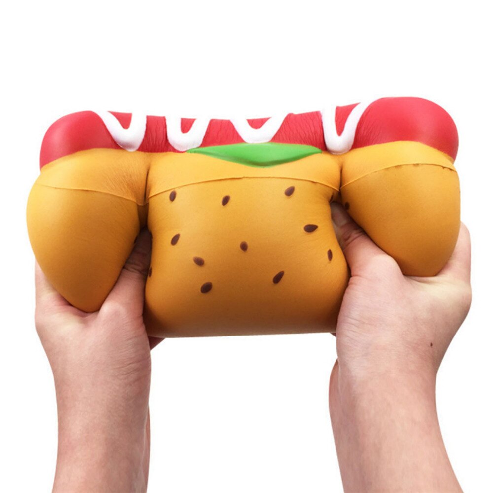 Besegad gros gros Squishies doux Squishi mignon gâteau alimentaire jouet lente montée presser pour enfant soulage Stress anxiété Anti Stress
