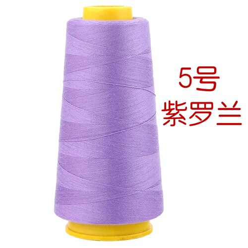 2500 Yards High Speed Sewing Thread Polyester Sewing Thread Type Manual Line Fabric Knitted Underwear Lock Line Dedicated: Lavender
