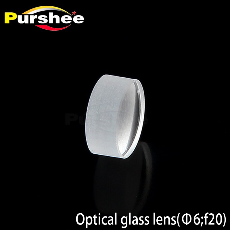 Optical glass lens(D6;f20)