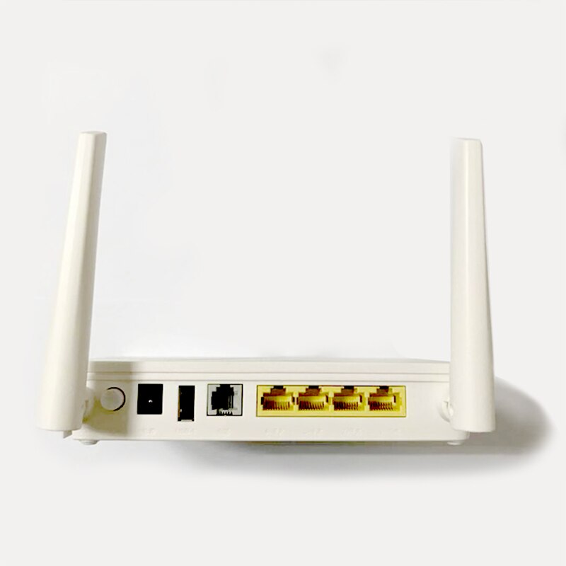 新モデルオリジナル華魏 gpon HS8546V5 onu 、 4GE lan + 1 ポット + 1USB + 2.4 グラム & 5 グラムデュアルバンド無線 lan ルータ