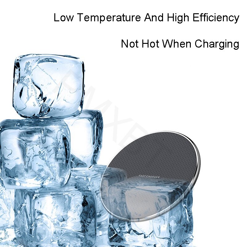 Draadloze oplader voor samsung galaxy  s10 s9 note 9, snellaadpad voor iphone 11 pro xs max xr  x 8 plus 10w qi-inductielader