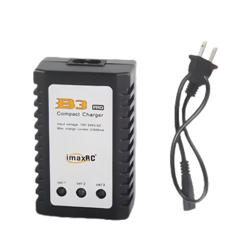 1 chargeur d'équilibre Compact IMAX RC B3 20W Pro 10W pour batterie Lithium LiPo 2S 3S 7.4V 11.1V + Freepost: Rouge