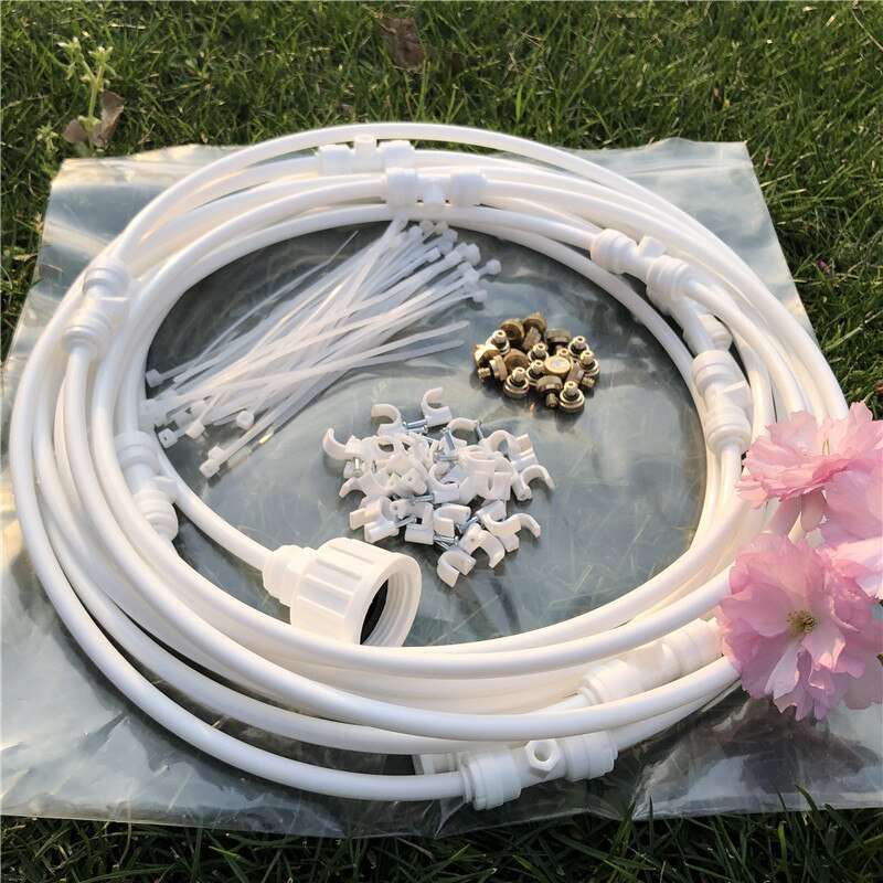 18m messing sproeiers voor tuinpatio-koelsystemen 26 stuks binnendraadaansluiting 26 stuks waternevel voor aeroponics-bevochtiging  m016
