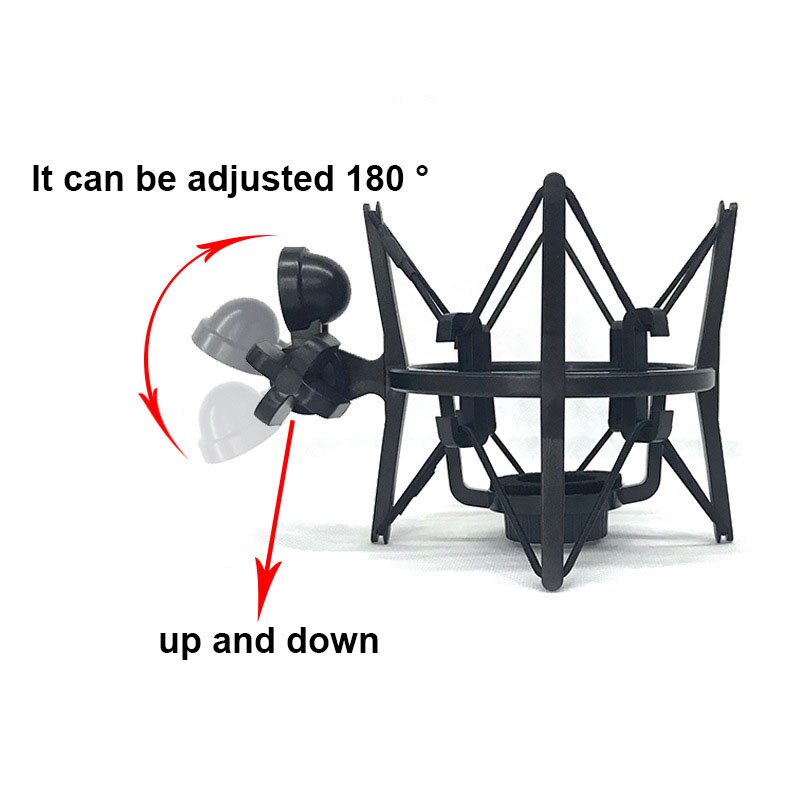 TEYUN Microphone Shockmount Condenser Shock Mount for A Variety of