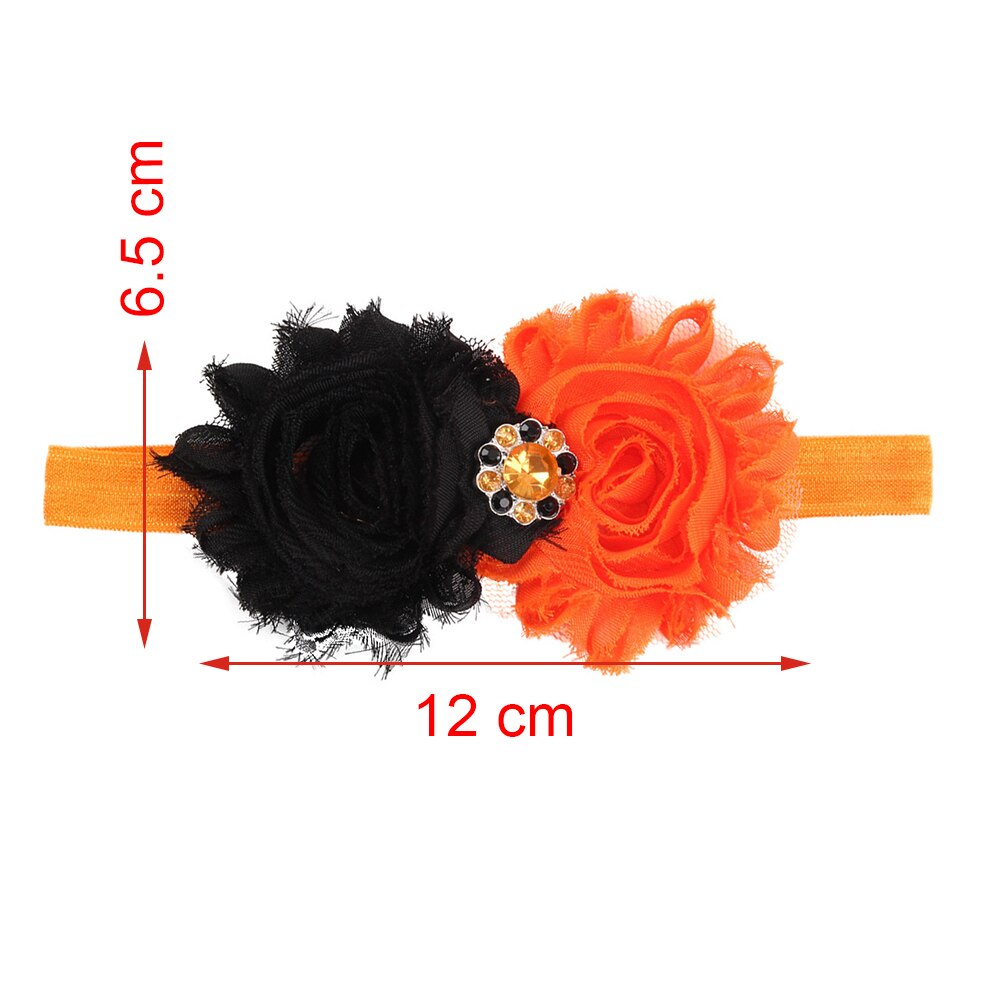 1 Piece MAYA STEPAN Children Girls Halloween Flower Hair Head Band Accessories Baby Newborn Hair Rope Headband Headwear Headwrap