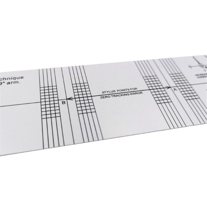 Measuring Ruler Pickup Calibration Distance Meter Record LP Vinyl Turntable