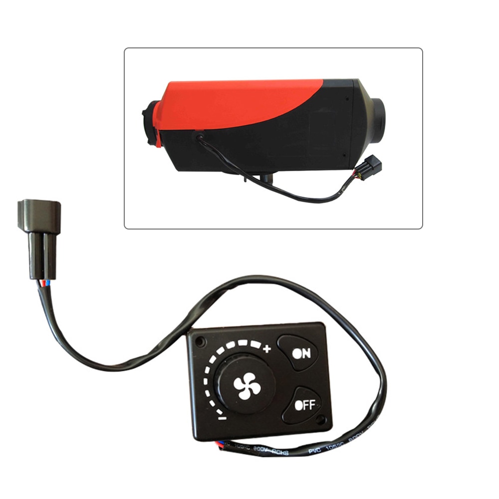 12V/24V Parking Heater Controller Knob Switch For Car Track Air Heater Truck Air Diesel Heater Winter Supplies Remote Control