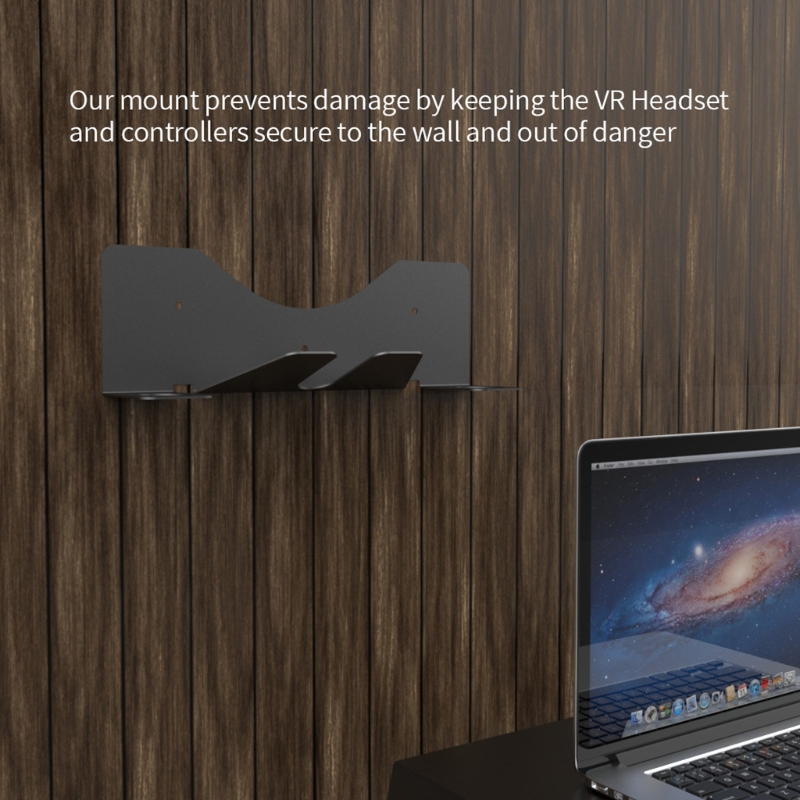 Universal VR Wall Shelf Universal Mount Stands Compatible with quest 2 Headset Holders VR Display Stands T84D