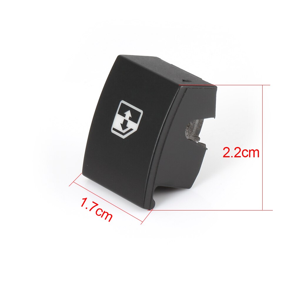 Cache Bouton Lève-vitre Pour Opel Astra H, Zafira B, Tigra B - Noir - 1 Pièce