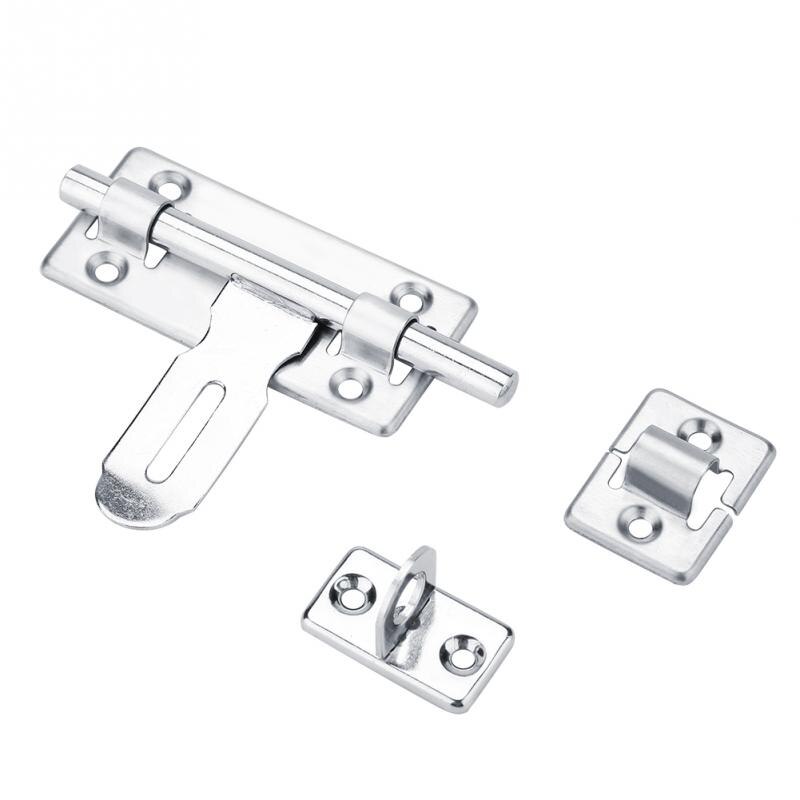Edelstahl Tür Bolzen Sicherheit Heimat Tür Bolzen Vorhängeschloss Schiebe Fass schrauben Fenster sperren Hardware- Zubehör Beste Preis