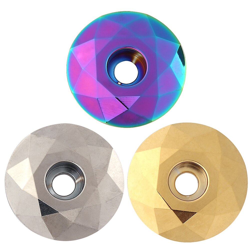 Mtb Stuurpen Top Cap Fiets Vork Buis Aluminium Legering Hoofd Onderdelen Top Cover Mountain Road Fietsen Kom Steel Cool uiterlijk