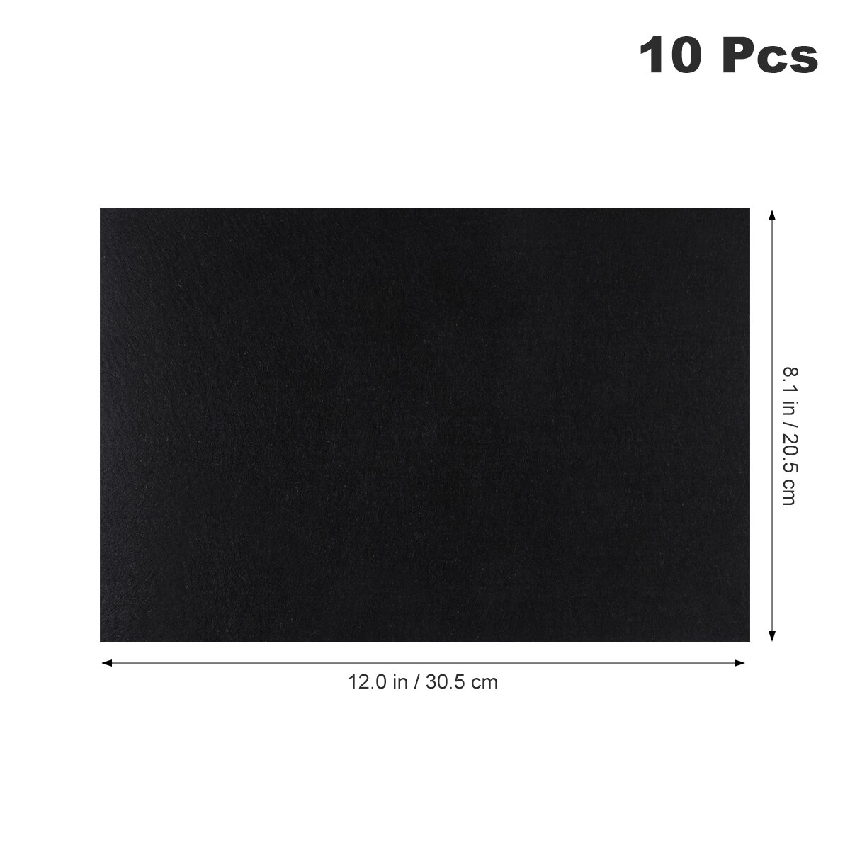 10 Vellen Praktische Blanco Zelfklevende Sticky Vilt Lakens Voor Craft