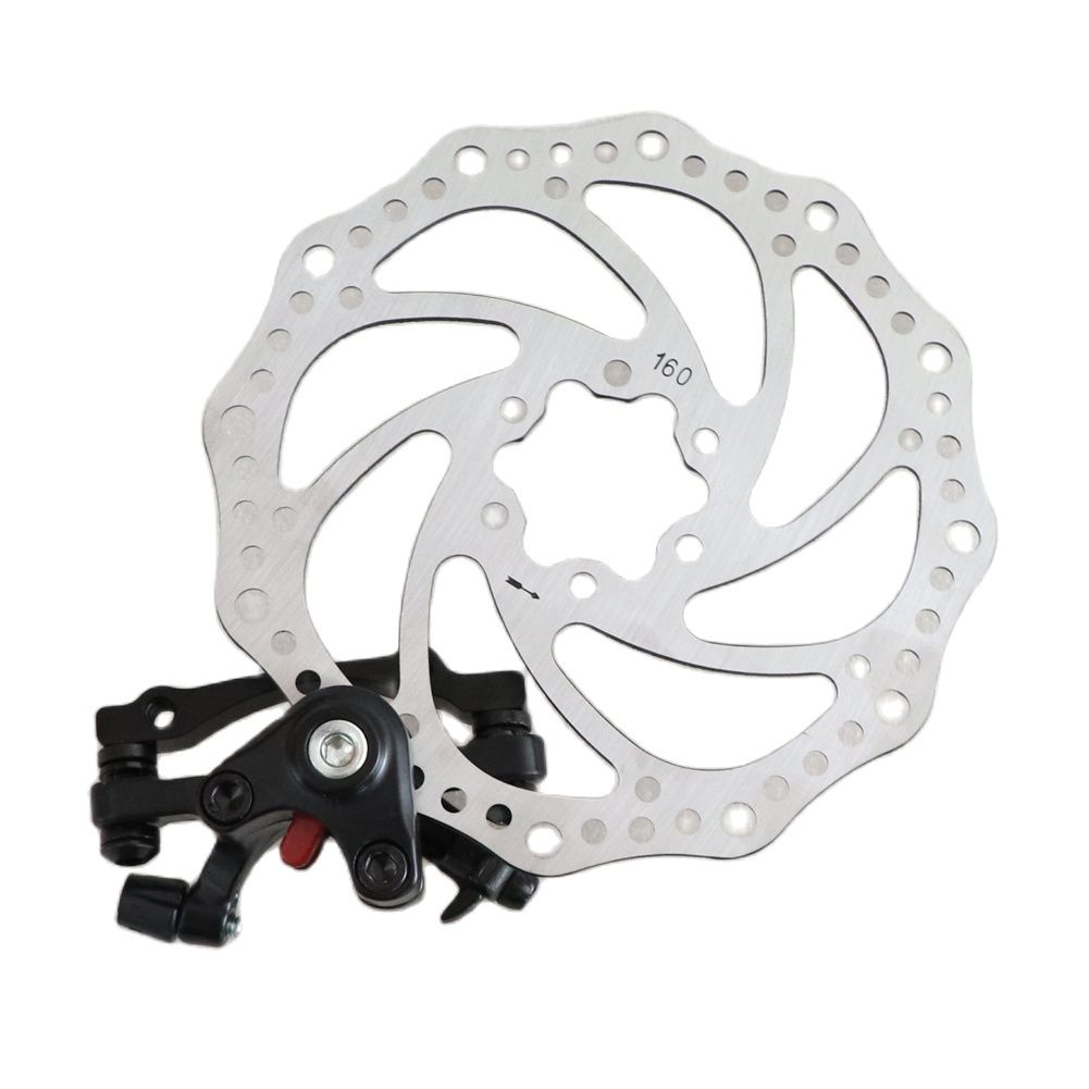160mm Disc Brake With Brake Caliper Set For Mountain Bike Road Bike Bicycle Aluminum Alloy Brand