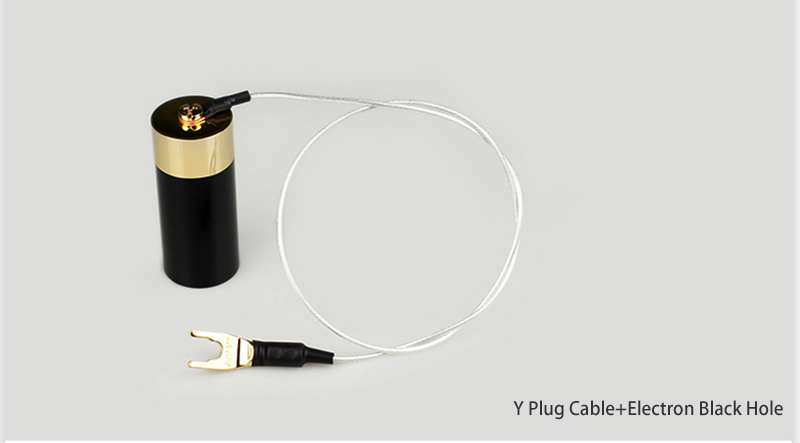 HiFi Audio- Kabel Boden Schleife Lärm Isolator GND Elektron Schwarz See Beseitigen Statische Elektrizität Energie Luftreiniger Elektronische