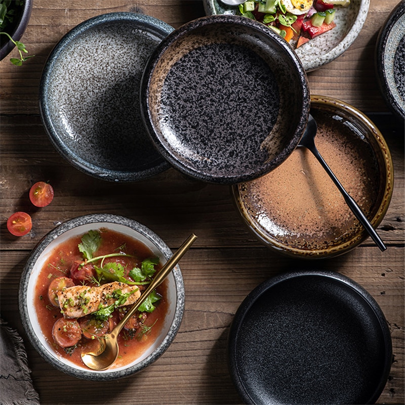 Retro keraamiset astiat astiat astiat astiat astiat sushi-astiat japanilaiset ja korealaiset ruokia välipalat astiat pienet astiat