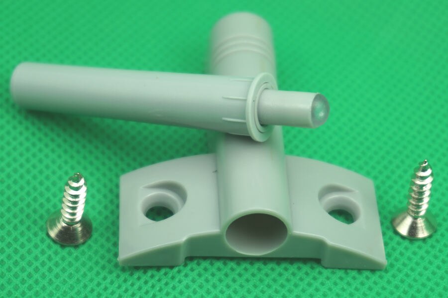 20 stks/partij Anti Vibratie Demper Rubber voor Keukenkast Deur Meubels & 40 Schroef