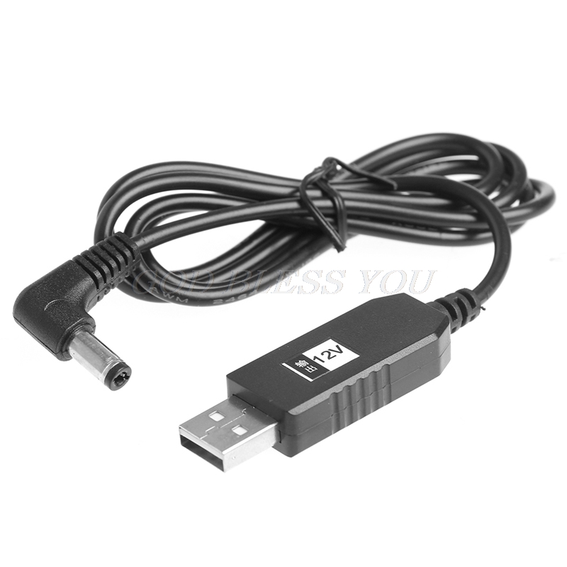 Neue USB DC 5V Zu 12V 2,1x5,5mm Rechten Winkel Män... – Vicedeal