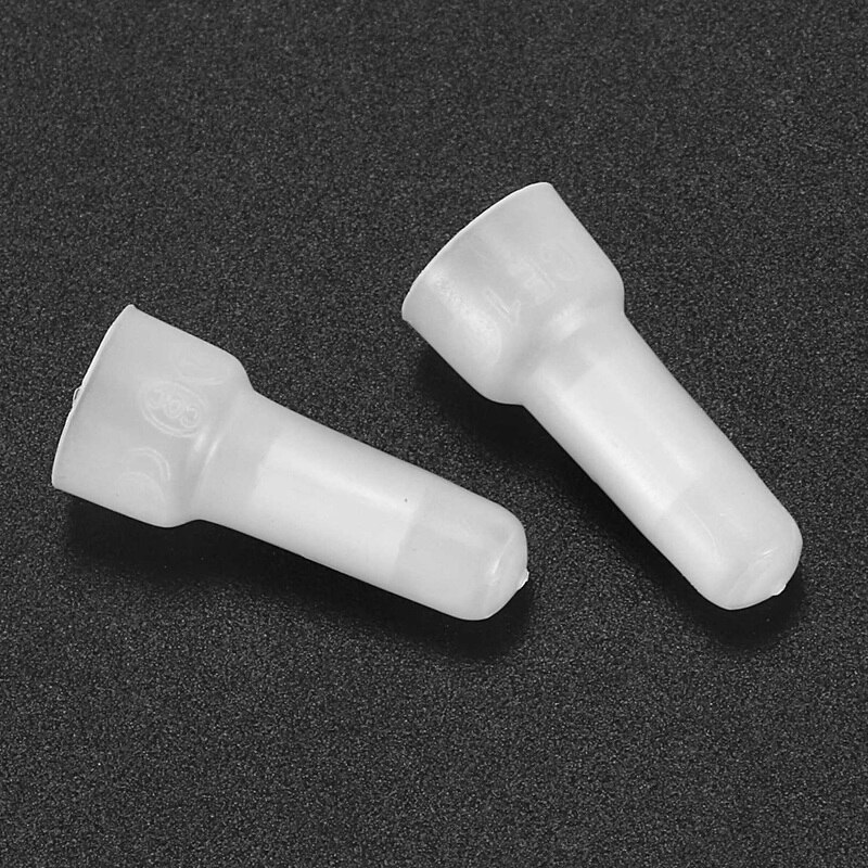 TTKK 100 Pcs AWG Closed End Crimp Caps Splice Gauge Wire Connectors Terminals &amp; 1 Pcs DC Buck Boost Converter Power Module