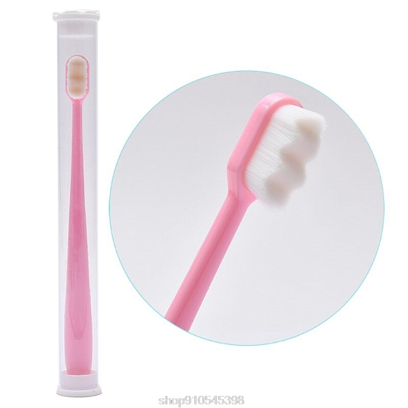 1Pc Nano Ultra-fine Wave Toothbrush Soft Bristle With PVC Dental Whitening Brush Oral Care Clean N14 20: 5