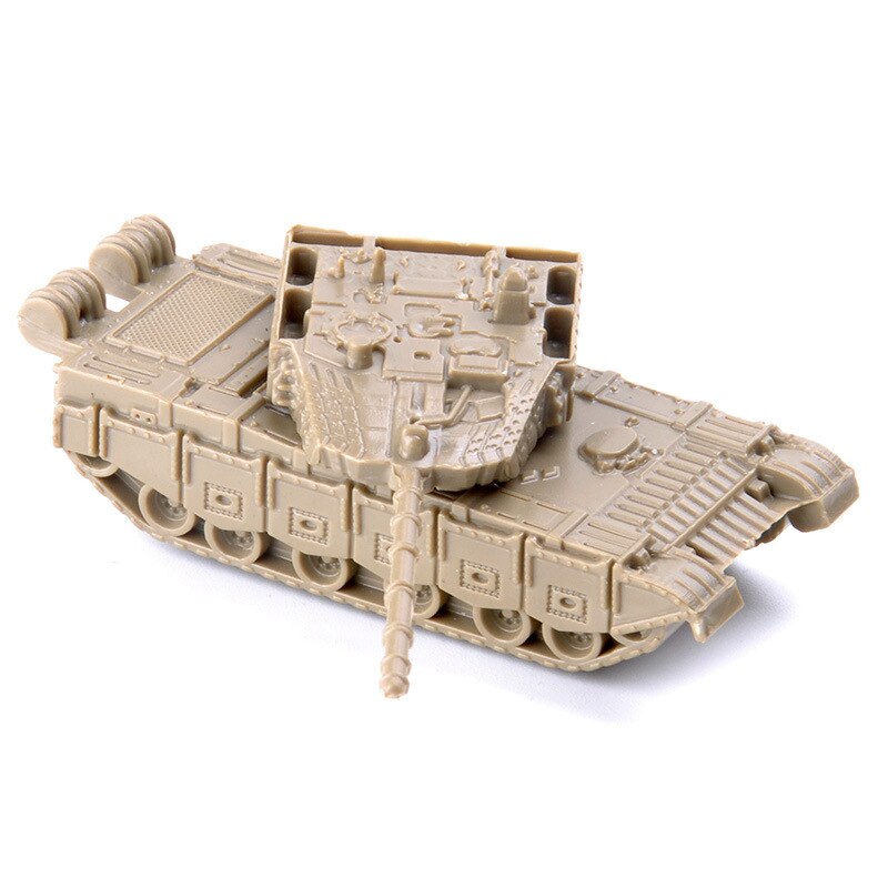 4 Stks/set 1/144 Type 99 Mini Tank Model Army Voertuig Model Landschap Ornament
