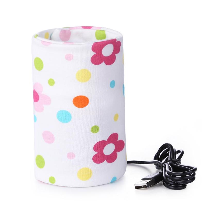 USB Baby Flasche Wärmer Tragbare Milch Reise Tasse Wärmer Heizung Kleinkind Fütterung Flasche Tasche Lagerung Bucht: 08